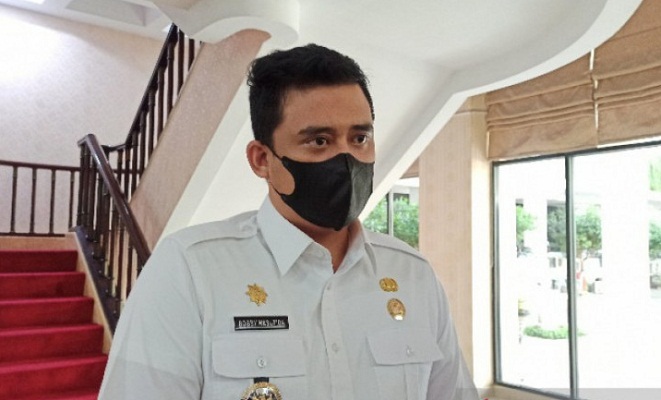 Wali Kota Medan Bobby Nasution.